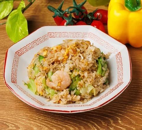 海老レタス炒飯