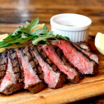 Grilled lean steak ~tagliata~