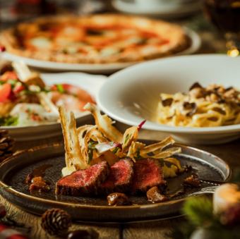 【クリスマスディナーコース】★ 全5皿 6,800円