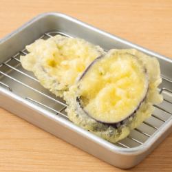 [Tempura] Eggplant (2 pieces) / Scallop (2 pieces)