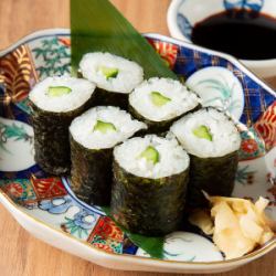 [Thin rolls/Medium rolls] Kappa roll/Natto roll/Plum and shiso roll