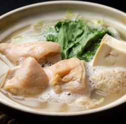 [Hot pot dish] Mizutaki (secret chicken soup) (1 serving)