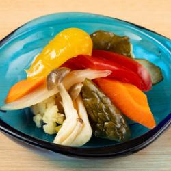 pickled vegetables