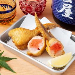 [Meat dish] Chicken wing and cod roe (1 piece)