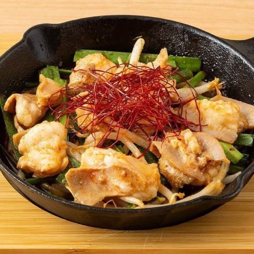 Stir-fried domestic beef offal