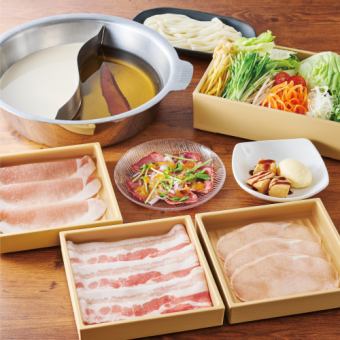 豚しゃぶ御膳 1,958円（税込）【１人前の食べきりセット】