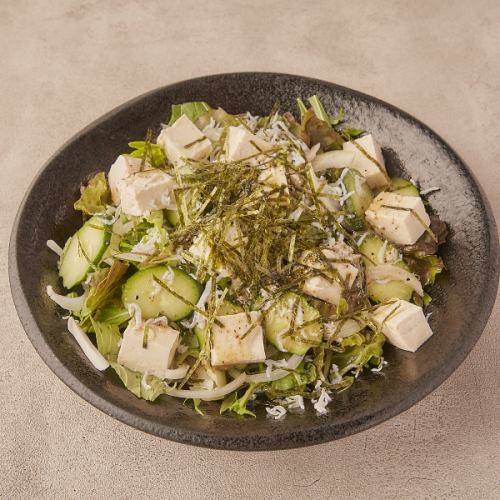 Whitebait and Tofu Choregi Salad