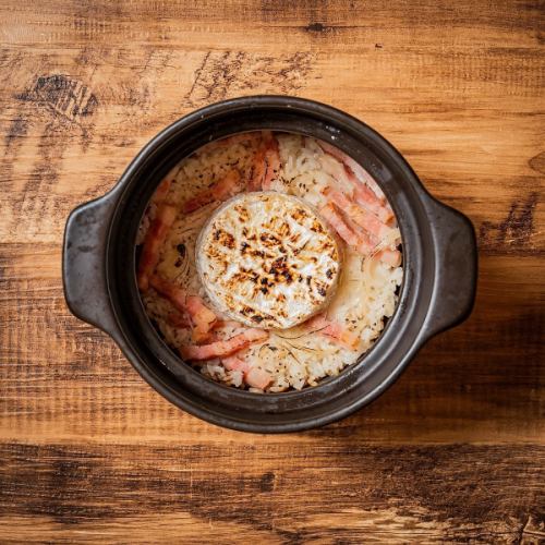 Grilled Camembert Cheese