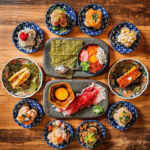 ◆Seafood rolls and crispy tempura◆