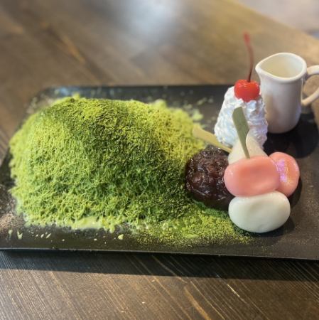 かき氷（抹茶）