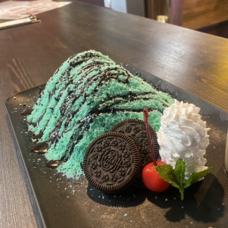 かき氷(ミント)