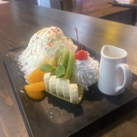 かき氷(ミルク)