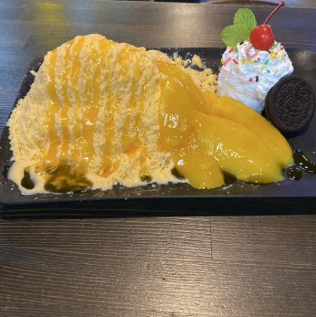かき氷(マンゴー)