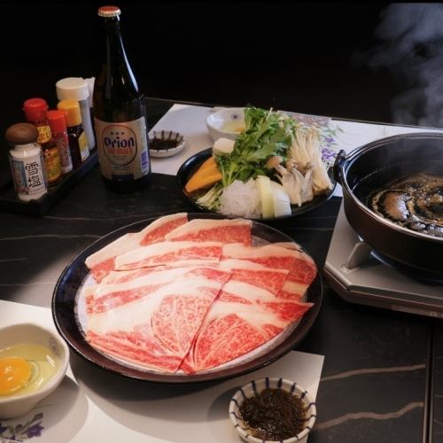 Dishes made with high-quality Wagyu beef