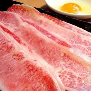 焼きすき(卵つき)