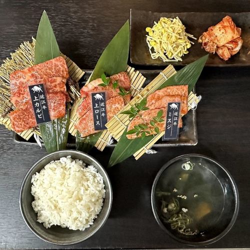 A wide variety of lunch menu items available