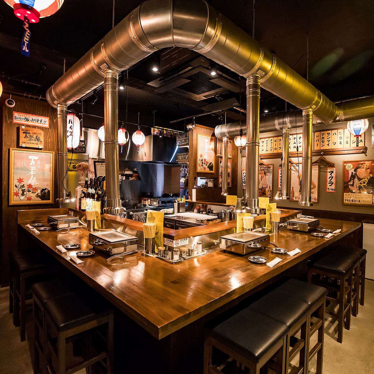 デート利用やご友人同士の飲み会をはじめ、10名様以上の貸切も◎