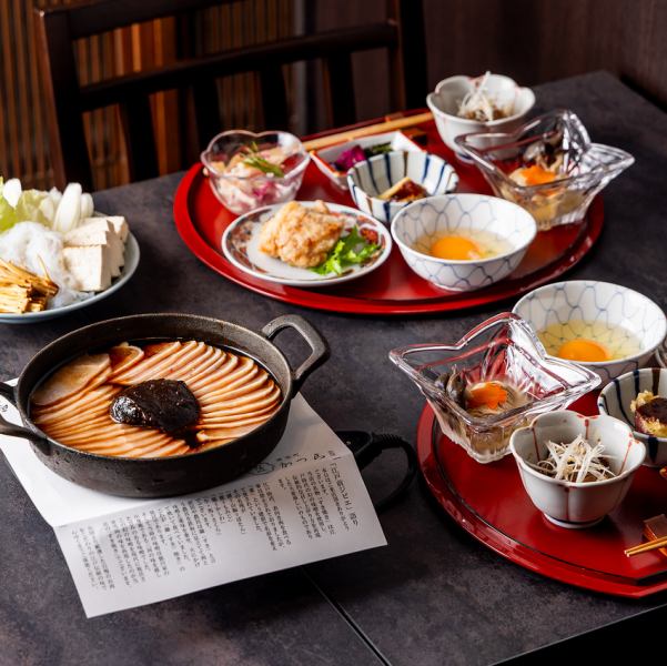 Delicious! Various chicken sukiyaki courses! Chicken hotpot courses from 4,000 yen