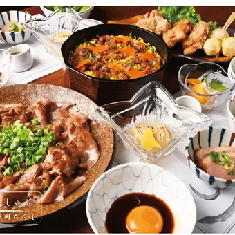 【２H飲放題付10000円】メインは宮崎牛の焼きしゃぶ！〆は旬のあさりの深川ちらし！