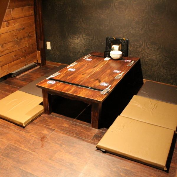 座敷仕様の「CARRIBEAN CAFE（カリビアンカフェ）」店内はプライベートの時間を楽しむことが出来ます！