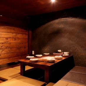 半個室風のお席は誕生日会や女子会にも人気!