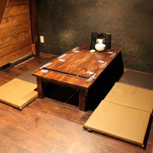 半個室のお座敷席。デートや女子会におすすめです!