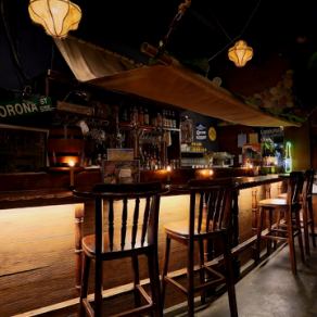 デートや記念日にもオススメ!カウンター席完備