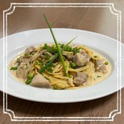 Half pasta of the day