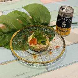 マグロとアボカドのタルタル