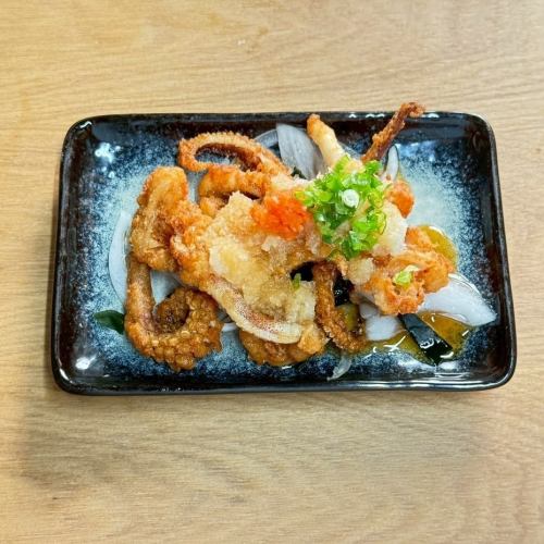 とり唐おろしポン酢/げそ唐ポン酢