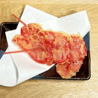 紅しょうが天(2串)