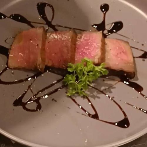 極厚牛タンのステーキ