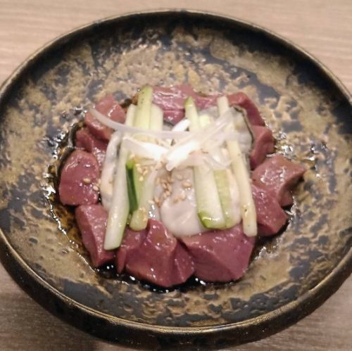 牡蠣のレバー和え