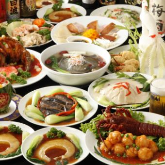【接待などにおすすめ】11450円コース 　料理11品＋120分飲み放題付き 《伊勢海老など》