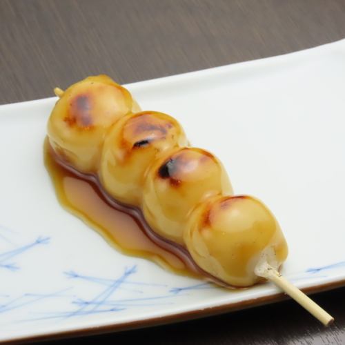 Mitarashi dumpling