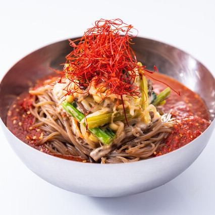 Spicy bibim noodles