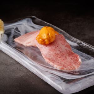 【数量限定】ウニ和牛寿司
