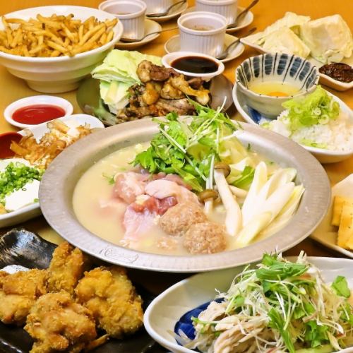 鶏料理専門店の水炊き