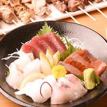 信州サーモン刺身など信州ならではのお刺身もございます◎
