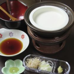 手作り豆腐