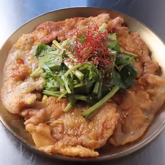 豬肉菠菜煎餅