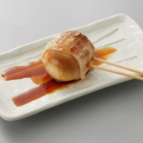 味玉豚バラ巻