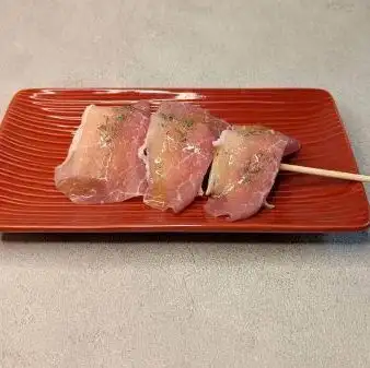 とろける炭火カマンベール生ハムのせ