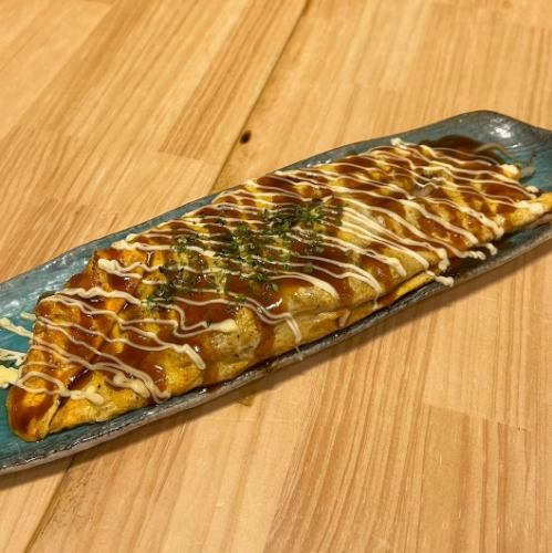 三元豚とん平焼き730円(税込)リニューアルした元気ナカヒデ新メニューとなっております