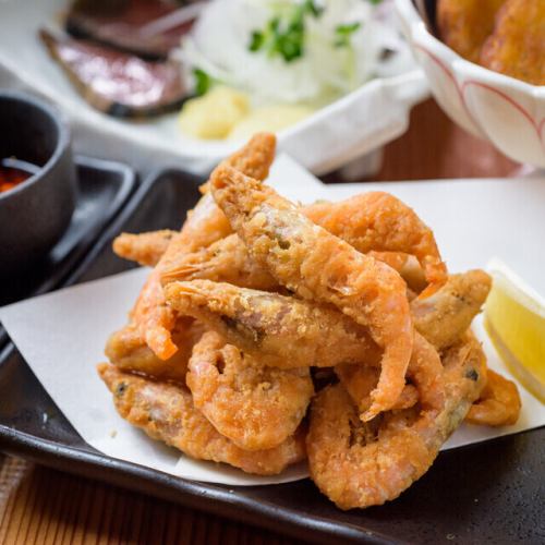 小海老の唐揚げ