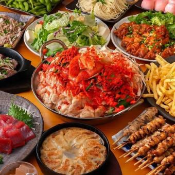 【一番人気】2時間飲み放題付！丸一酒場一押し人気コース＜全12品＞4480円(税込)