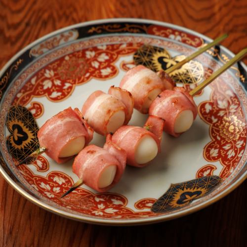 【巻き物】 うずらベーコン巻