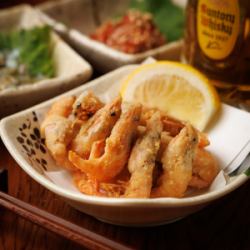 小海老の唐揚げ
