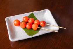 2 tomato skewers