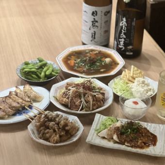 【生ビール、東北の地酒付き飲み放題！平日180分週末、祝前日120分】新！福入門コース